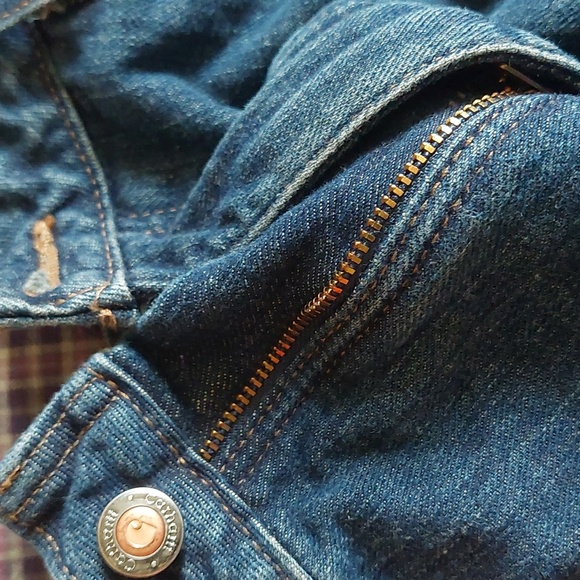 Carhartt Flannel Lined Relaxed Fit Jeans - Picture 7 of 16